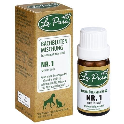 LAPURA Bach flowers mix No. 1 glob. for dogs, cats UK
