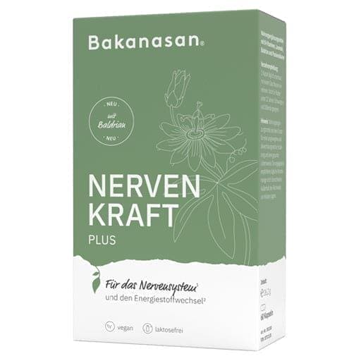 Lavender, valerian, passion, Nerve Power Plus - UKDorf