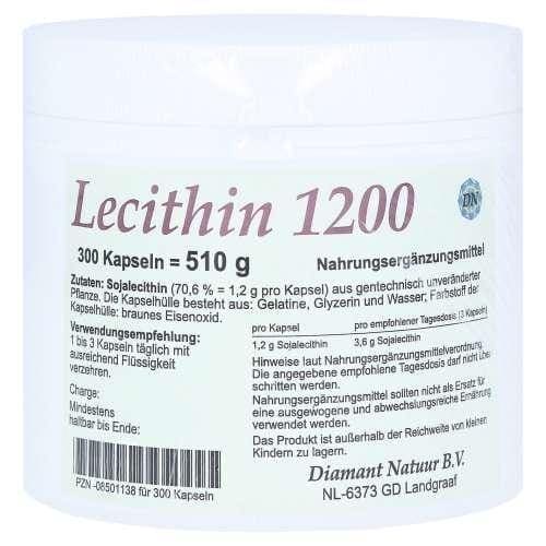 LECITHIN 1200, soy lecithin capsules - UKDorf