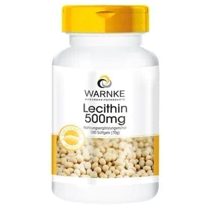 LECITHIN 500 mg capsules, WARNKE soy lecithin - UKDorf