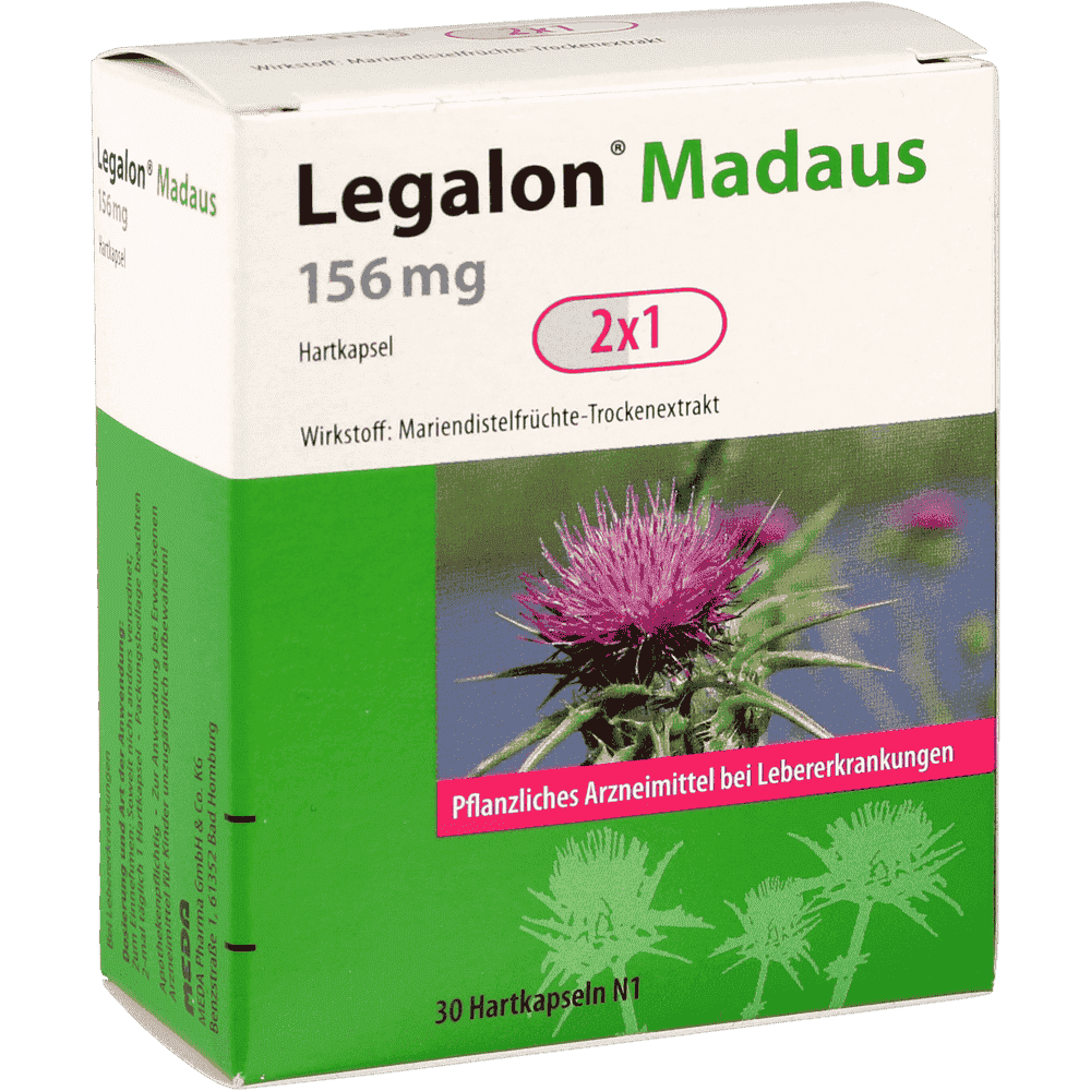 LEGALON Madaus 156 mg milk thistle benefits UK