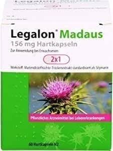 LEGALON Madaus 156 mg milk thistle benefits UK