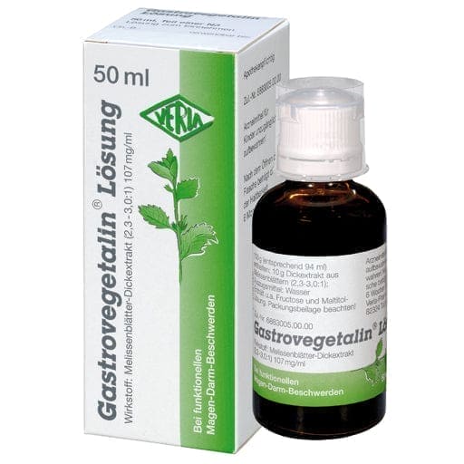 Lemon balm leaf, gastrointestinal tract complaints, GASTROVEGETALIN - UKDorf