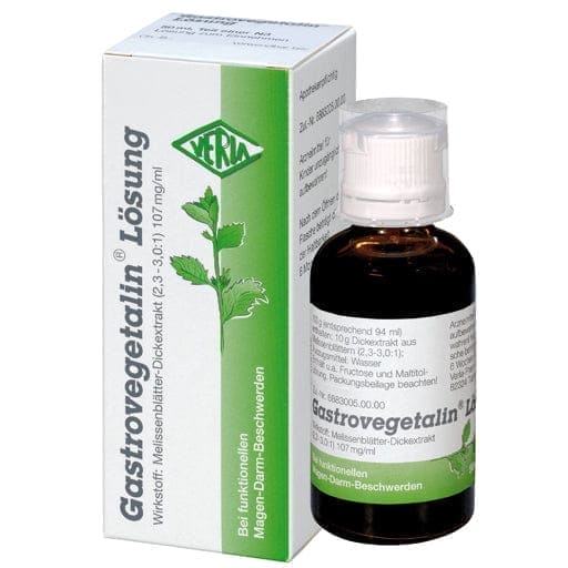 Lemon balm leaf, gastrointestinal tract complaints, GASTROVEGETALIN - UKDorf
