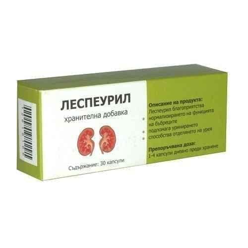 LESPEURIL favors kidney function 30 capsules UK