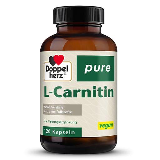 Levocarnitine 500 mg, DOPPELHERZ L-Carnitine pure capsules - UKDorf