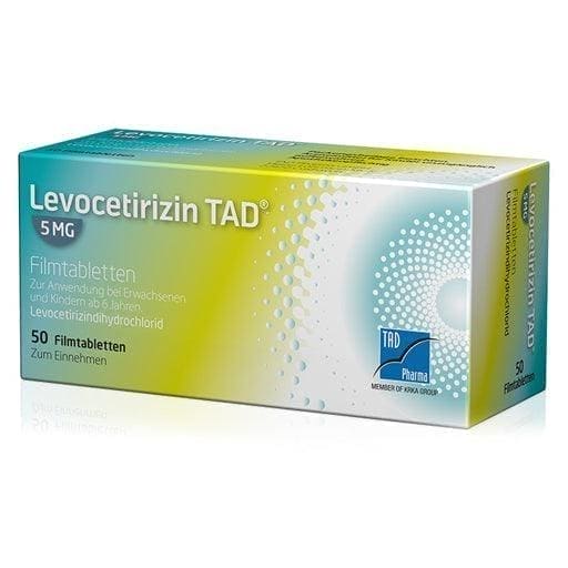 LEVOCETIRIZINE 5 mg TAD urticaria UK