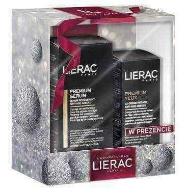 LIERAC Premium Intensive Regenerating Serum 30ml + Premium Anti-aging Eye Cream 15ml Free! UK