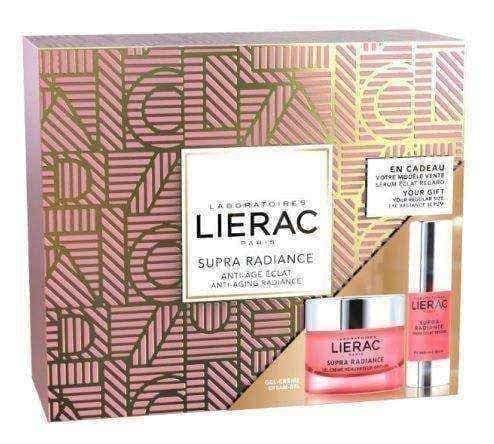 Lierac Supra Radiance Cream-gel 50ml + Lierac Supra Radiance Illuminating eye serum 15ml UK