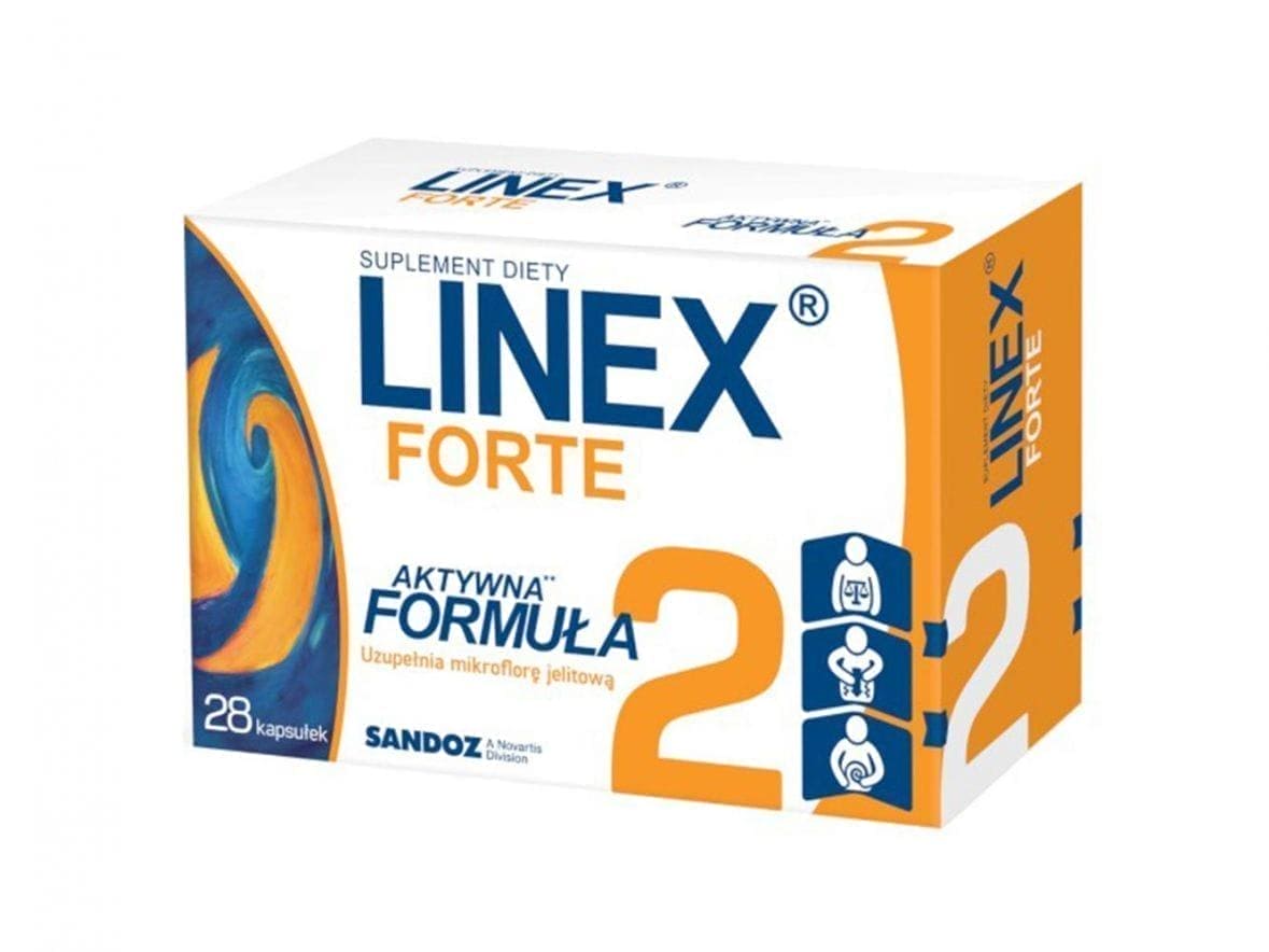 Linex Forte, Lactobacillus acidophilus, LA-5, Bifidobacterium animalis - UKDorf