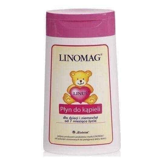 Linomag bubble bath for children and babies 200ml, kids bathroom, bath baby UK