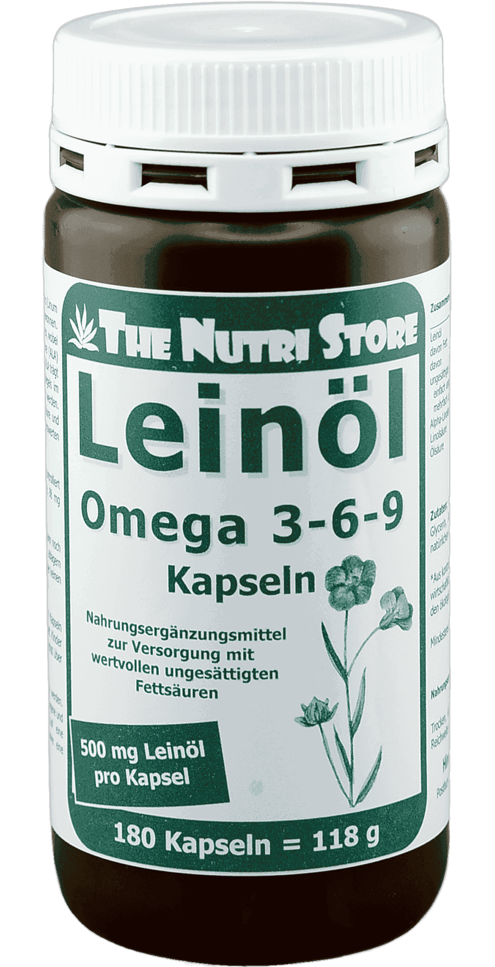 LINSEED OIL 500 mg capsules 180 pc, linseed oil benefits - UKDorf