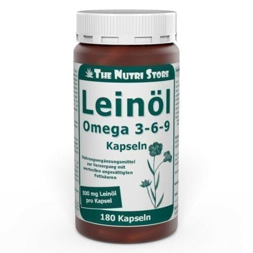 LINSEED OIL 500 mg capsules 180 pc, linseed oil benefits - UKDorf