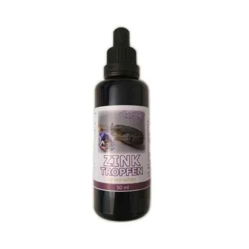 liquid zinc drops