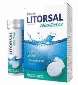 Litorsal Alko-Detox x 10 effervescent tablets UK