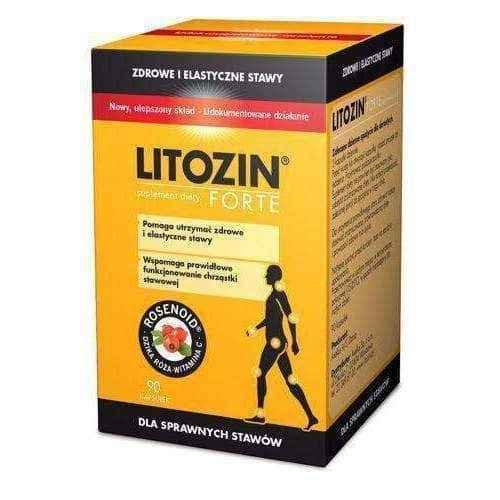 LITOZIN Forte x 90 capsules, knee arthritis, osteoarthritis symptoms, rheumatoid arthritis UK