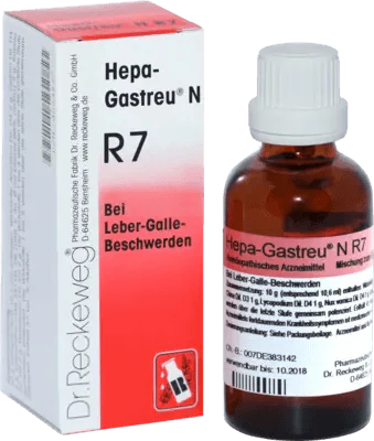 Liver and bile disorders, HEPA-GASTREU N R7 mixture - UKDorf