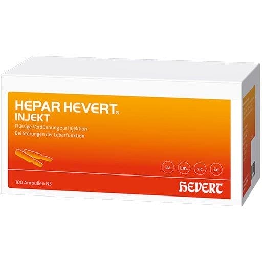 Liver function disorders, HEPAR HEVERT inject ampoules - UKDorf