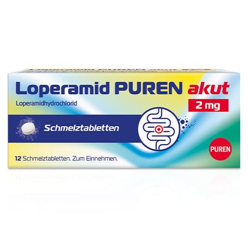 LOPERAMID PUREN akut 2 mg orodispersible tablets - UKDorf