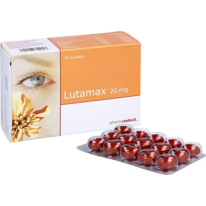 Lutein and zeaxanthin, LUTAMAX 20 mg - UKDorf