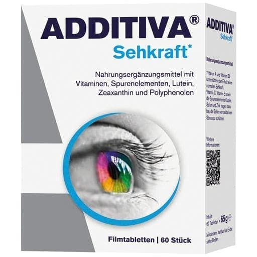Lutein, zeaxanthin, polyphenols, ADDITIVA vision - UKDorf