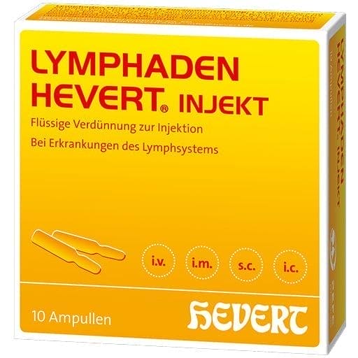 Lymphatic system, LYMPHADEN HEVERT inject ampoules - UKDorf