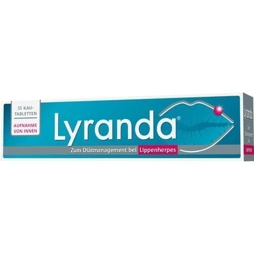 LYRANDA cold sores chewable tablets UK