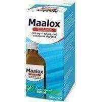 Maalox suspension 250ml 6 years+ treatment for gastritis