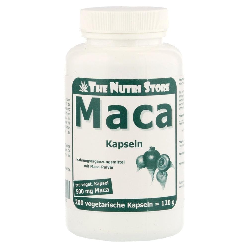 MACA 500 mg vegetarian capsules, maca root - UKDorf