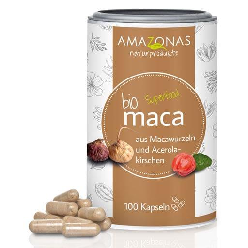 MACA BIO Vegicaps with organic acerola powder - UKDorf