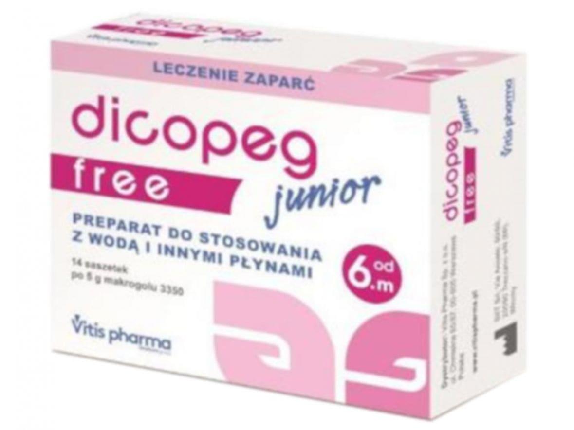 Macrogol 3350 sachets, Dicopeg Junior Free 30 - UKDorf