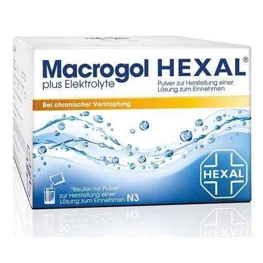 Macrogol 3350 sachets, HEXAL plus electrolytes