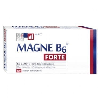 Magne B6, Forte 100 tablets - UKDorf