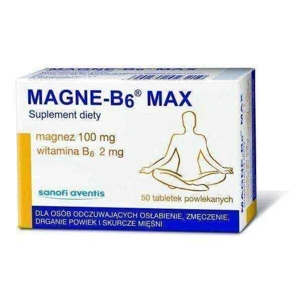 MAGNE B6 MAX, magnesium b6 UK
