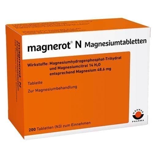 MAGNEROT 1000 Magnesium gluconate UK