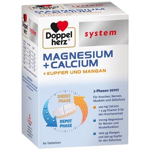 magnesium, calcium, Copper, manganese, vitamin D 2-phase depot - UKDorf