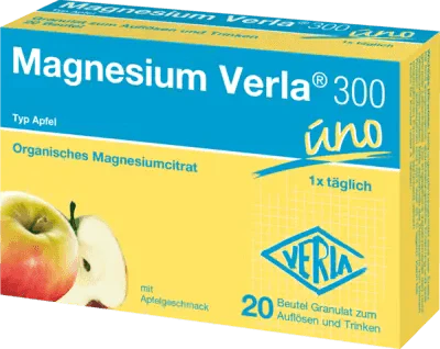Magnesium citrate, MAGNESIUM VERLA 300 apple granules - UKDorf