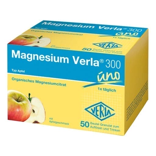 Magnesium citrate, MAGNESIUM VERLA 300 apple granules - UKDorf