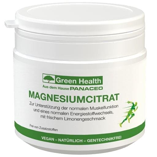Magnesium Citrate Powder, Green Health - UKDorf