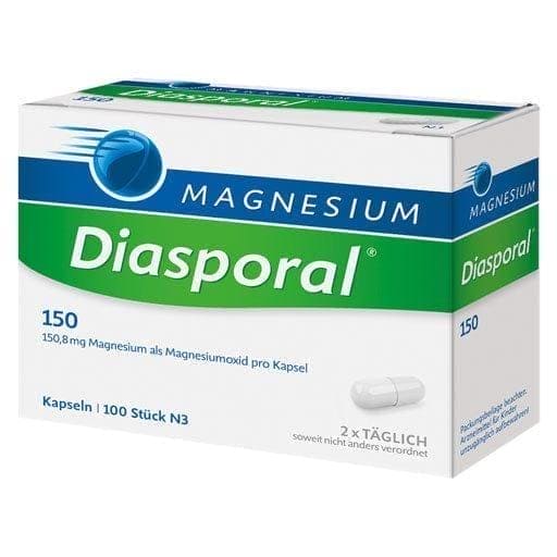 MAGNESIUM DIASPORAL 150 capsules - UKDorf