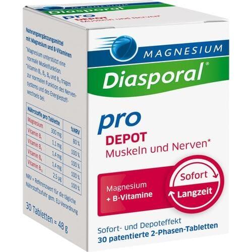 MAGNESIUM DIASPORAL PRO DEPOT muscle and nerve tablets - UKDorf