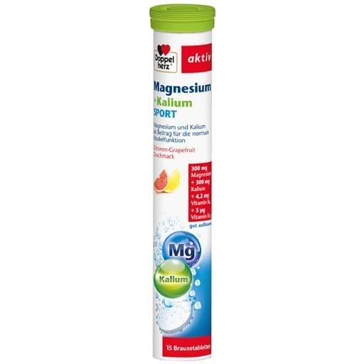 Magnesium + Potassium Sport effervescent tablets - UKDorf
