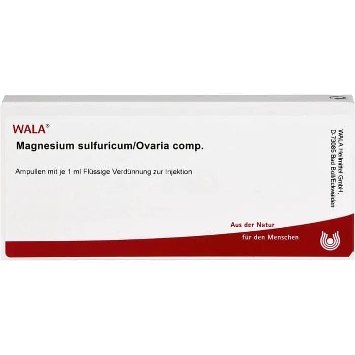 MAGNESIUM SULFURICUM, Ovaria ampoules UK