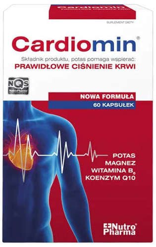 magnesium, potassium, vitamin B6 and coenzyme Q10, CARDIOMIN - UKDorf