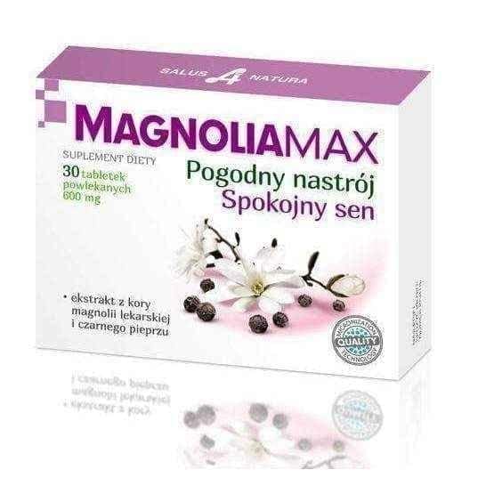 MAGNOLIAMAX 600mg x 30 tablets, bark extract UK