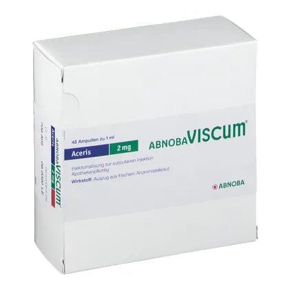 Malignant, benign tumor, prophylaxis, cancer, ABNOBAVISCUM Aceris 2 mg ampoules - UKDorf