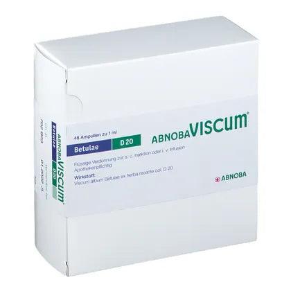 Malignant, benign tumor, prophylaxis, cancer, ABNOBAVISCUM Betulae D 20 ampoules - UKDorf