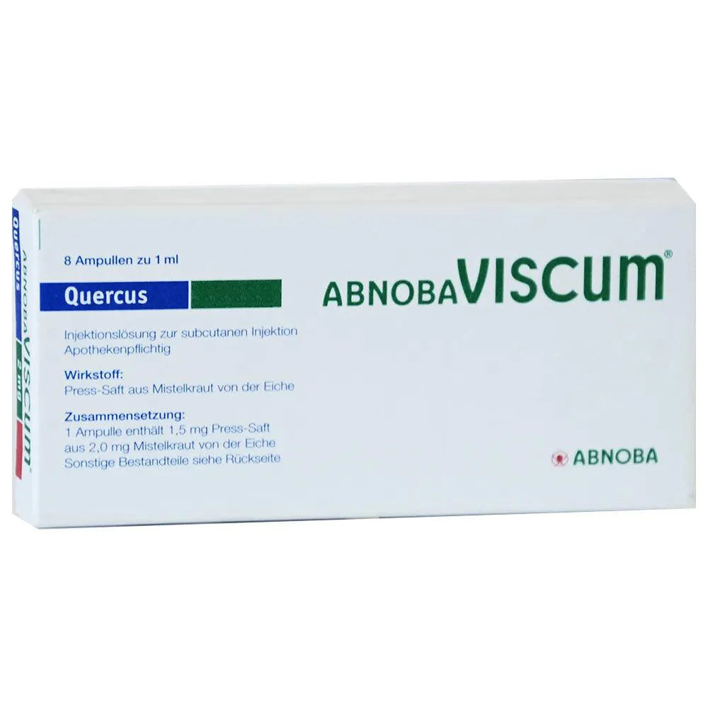 Malignant tumor, benign tumor, cancer, ABNOBAVISCUM Quercus 0.02 mg ampoules - UKDorf