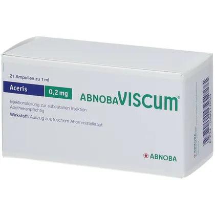 Malignant tumor, prophylaxis, ABNOBAVISCUM Aceris 0.2 mg ampoules - UKDorf