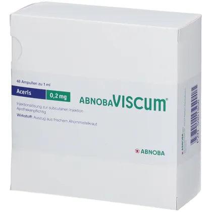 Malignant tumor, prophylaxis, ABNOBAVISCUM Aceris 0.2 mg ampoules - UKDorf